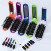 hair brush with mirror