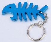 Aluminum Bottle Opener with Key Chain